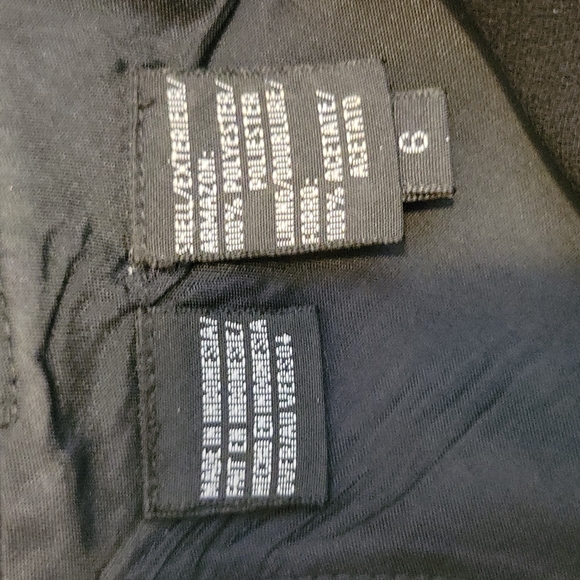 LIZ CLAIBORNE CLASSIC BLACK DRESS....SZ 6 - Picture 12 of 13